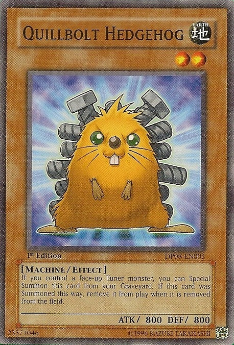Quillbolt Hedgehog [DP08-EN005] Common | Cracking-Singles