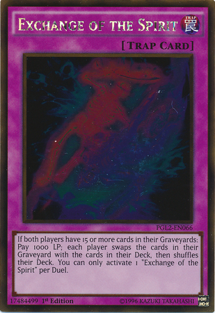 Exchange of the Spirit [PGL2-EN066] Gold Rare | Cracking-Singles