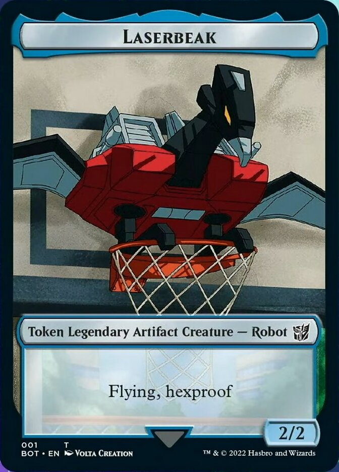 Laserbeak [Universes Beyond: Transformers Tokens] | Cracking-Singles