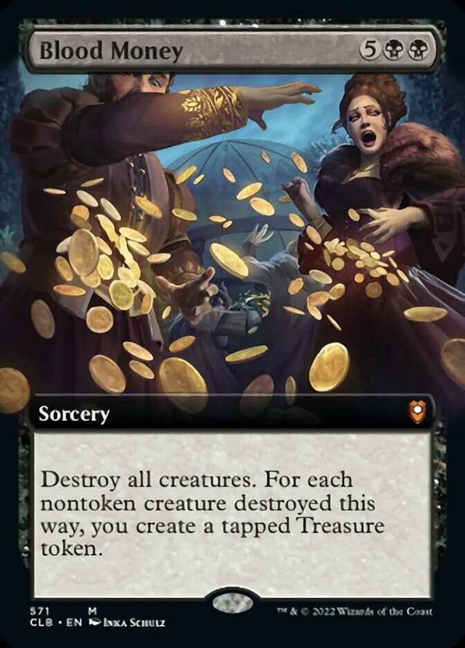 Blood Money (Extended Art) [Commander Legends: Battle for Baldur's Gate] | Cracking-Singles