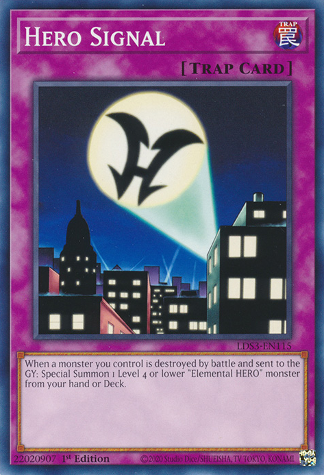 Hero Signal [LDS3-EN115] Common | Cracking-Singles