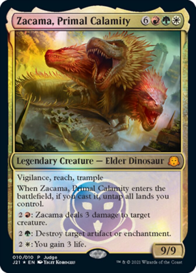 Zacama, Primal Calamity [Judge Gift Cards 2021] | Cracking-Singles