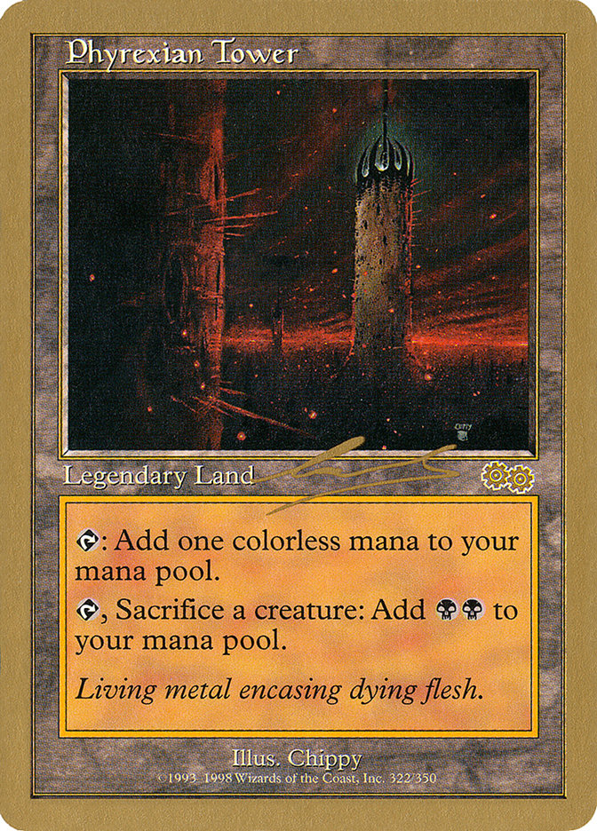 Phyrexian Tower (Nicolas Labarre) [World Championship Decks 2000] | Cracking-Singles