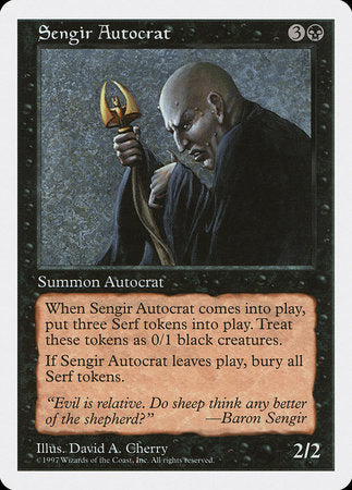 Sengir Autocrat [Fifth Edition] | Cracking-Singles