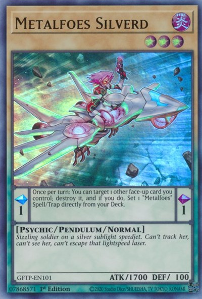 Metalfoes Silverd [GFTP-EN101] Ultra Rare | Cracking-Singles