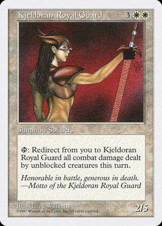 Kjeldoran Royal Guard [Fifth Edition] | Cracking-Singles