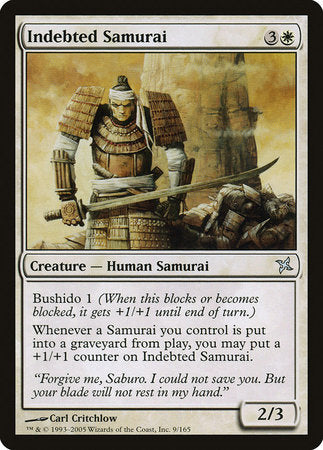 Indebted Samurai [Betrayers of Kamigawa] | Cracking-Singles