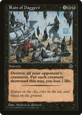 Rain of Daggers [Portal Second Age] | Cracking-Singles