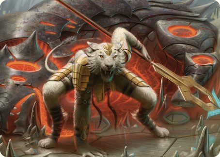 Sunspear Shikari Art Card [Commander Masters Art Series] | Cracking-Singles
