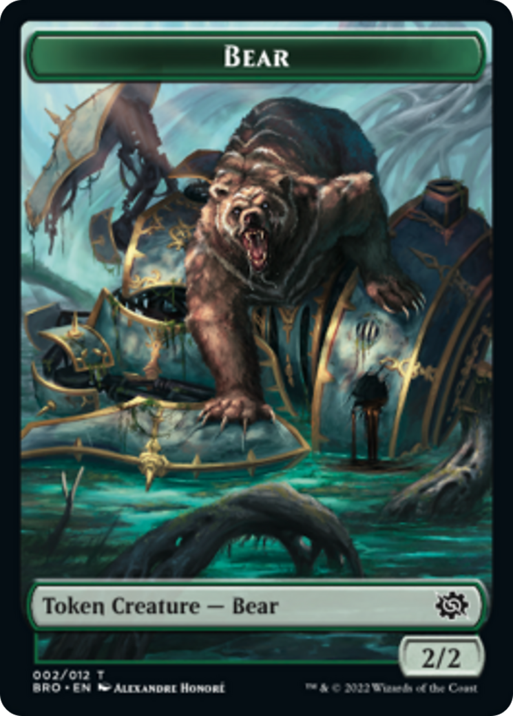 Bear Token [The Brothers' War Tokens] | Cracking-Singles