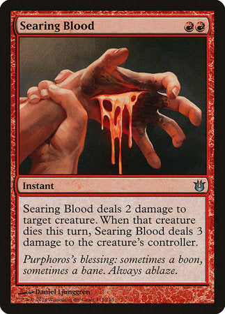 Searing Blood [Born of the Gods] | Cracking-Singles
