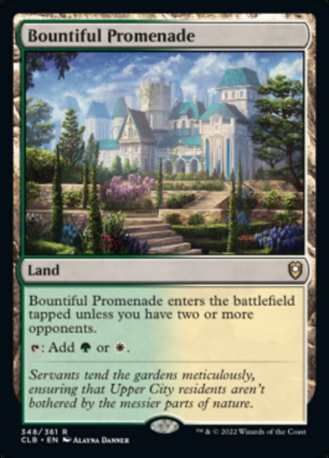 Bountiful Promenade [Commander Legends: Battle for Baldur's Gate] | Cracking-Singles