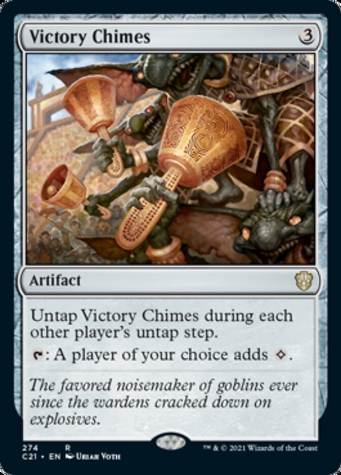 Victory Chimes [Commander 2021] | Cracking-Singles