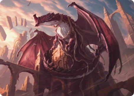 Velomachus Lorehold Art Card [Strixhaven: School of Mages Art Series] | Cracking-Singles