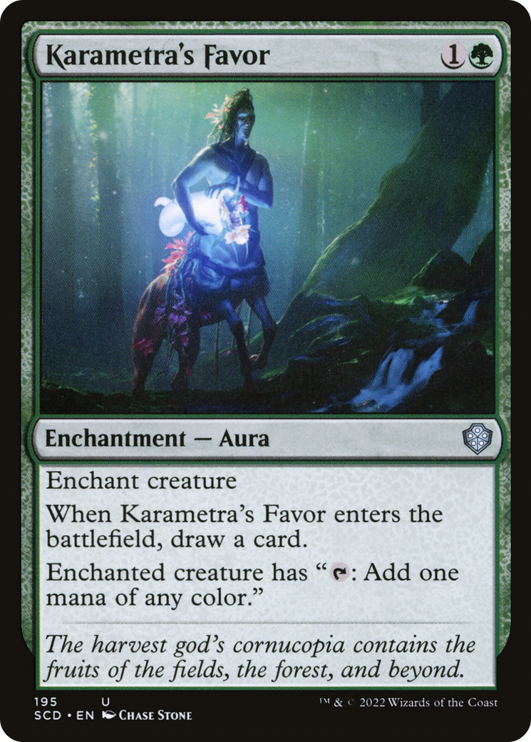Karametra's Favor [Starter Commander Decks] | Cracking-Singles