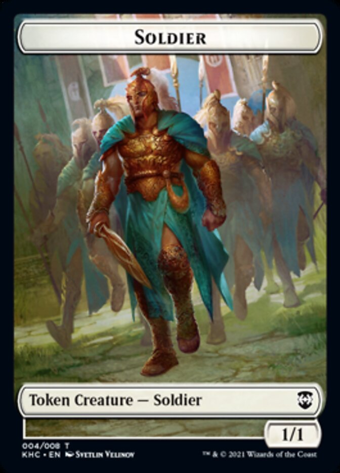 Soldier [Kaldheim Commander Tokens] | Cracking-Singles