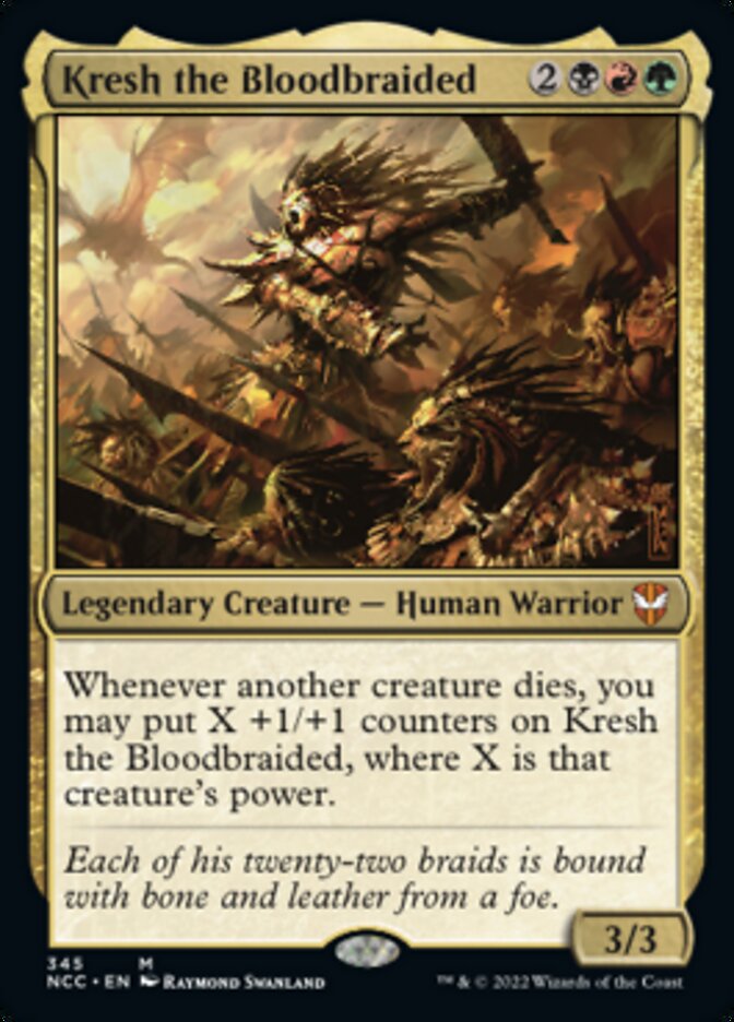 Kresh the Bloodbraided [Streets of New Capenna Commander] | Cracking-Singles