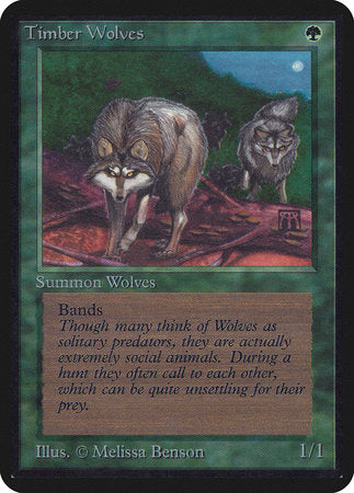Timber Wolves [Limited Edition Alpha] | Cracking-Singles