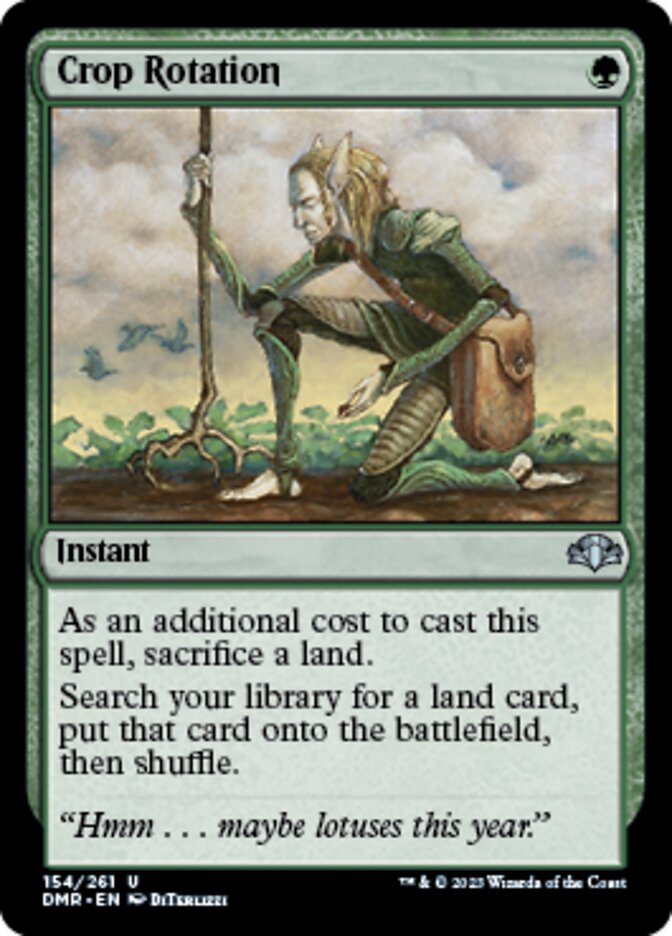Crop Rotation [Dominaria Remastered] | Cracking-Singles
