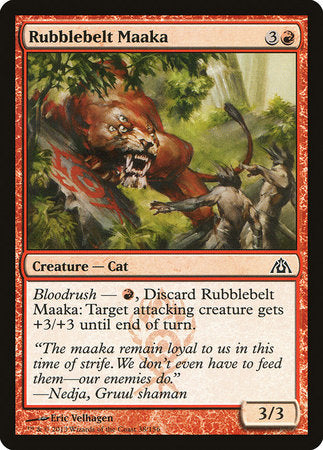 Rubblebelt Maaka [Dragon's Maze] | Cracking-Singles