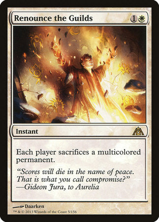 Renounce the Guilds [Dragon's Maze] | Cracking-Singles