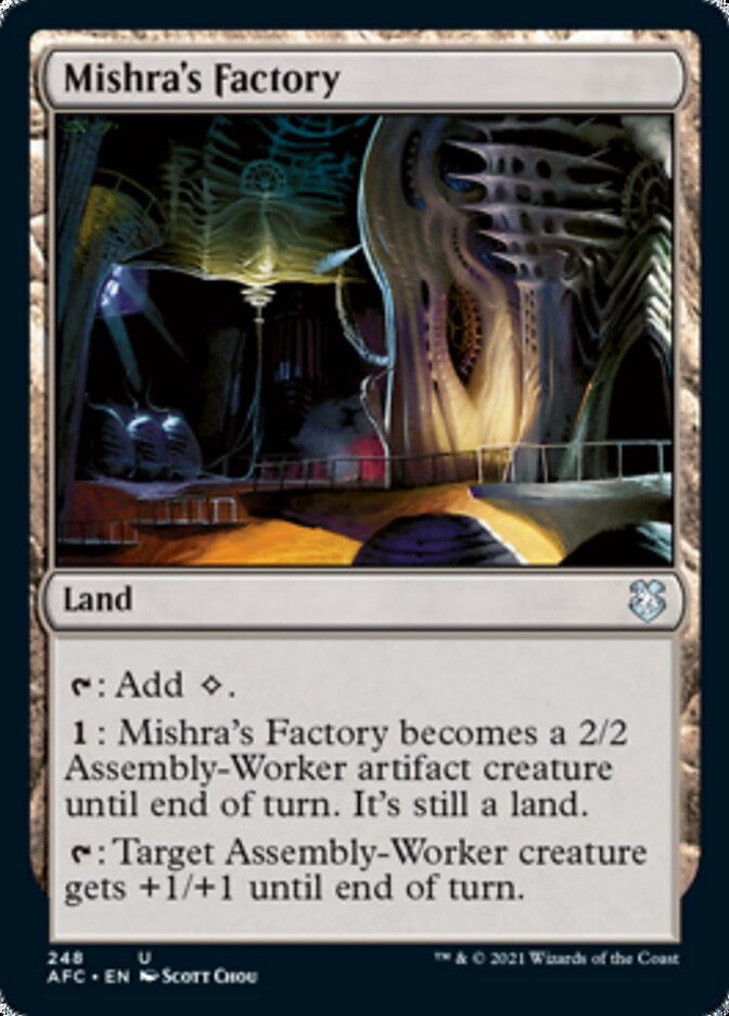 Mishra's Factory [Dungeons & Dragons: Adventures in the Forgotten Realms Commander] | Cracking-Singles