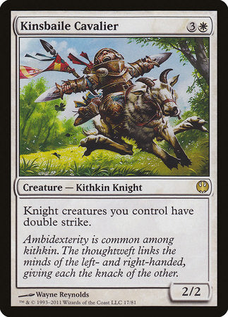 Kinsbaile Cavalier [Duel Decks: Knights vs. Dragons] | Cracking-Singles