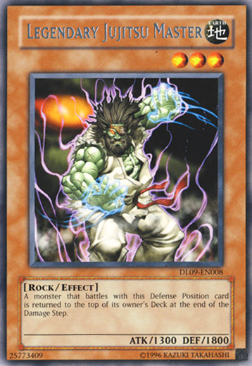 Legendary Jujitsu Master (Silver) [DL09-EN008] Rare | Cracking-Singles
