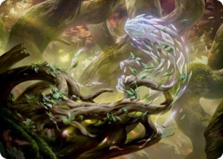 Emergent Sequence Art Card [Strixhaven: School of Mages Art Series] | Cracking-Singles