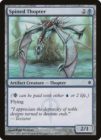 Spined Thopter [New Phyrexia] | Cracking-Singles