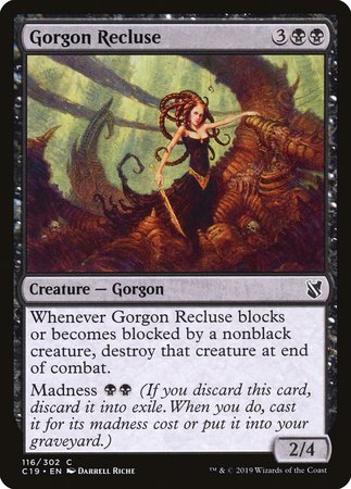 Gorgon Recluse [Commander 2019] | Cracking-Singles
