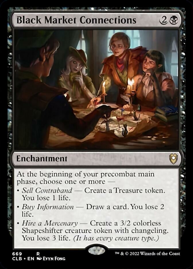Black Market Connections [Commander Legends: Battle for Baldur's Gate] | Cracking-Singles