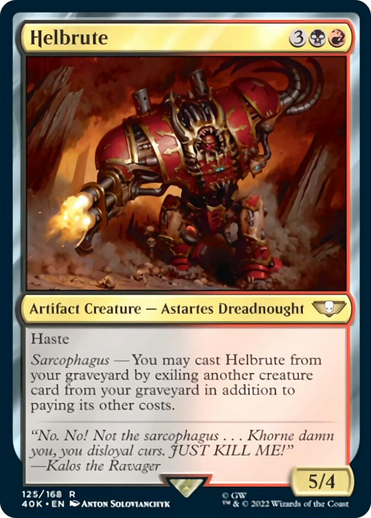 Helbrute [Universes Beyond: Warhammer 40,000] | Cracking-Singles