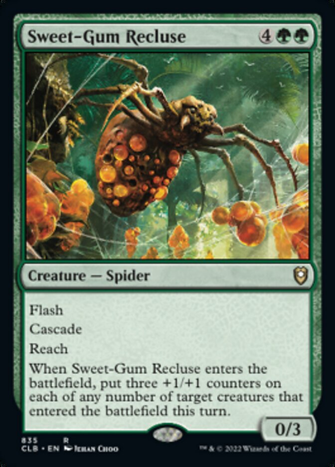 Sweet-Gum Recluse [Commander Legends: Battle for Baldur's Gate] | Cracking-Singles