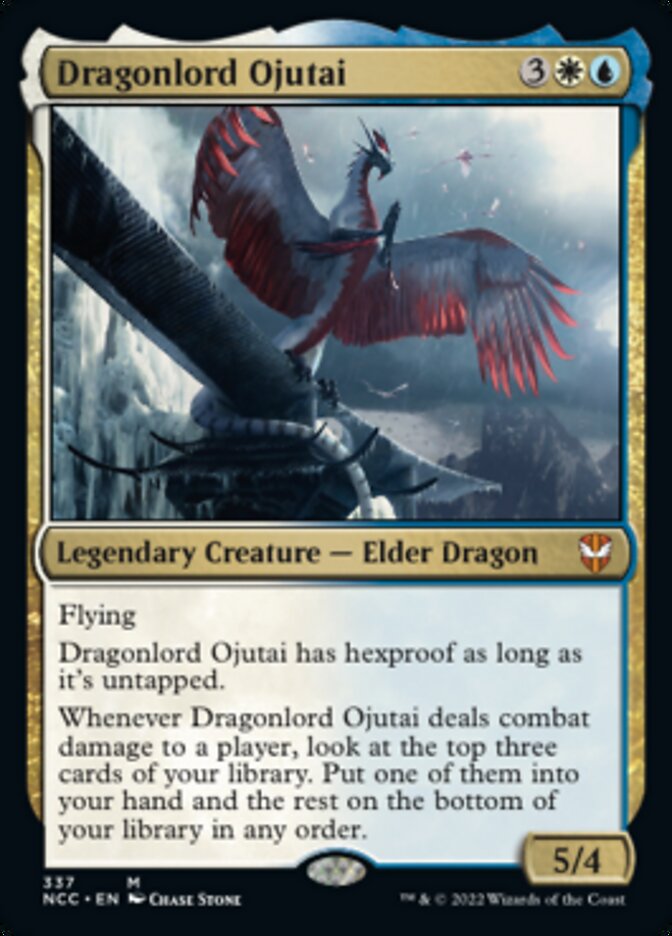 Dragonlord Ojutai [Streets of New Capenna Commander] | Cracking-Singles