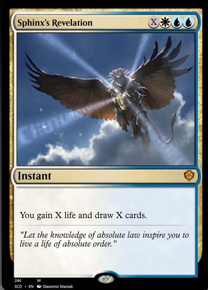 Sphinx's Revelation [Starter Commander Decks] | Cracking-Singles