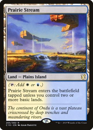 Prairie Stream [Commander 2019] | Cracking-Singles