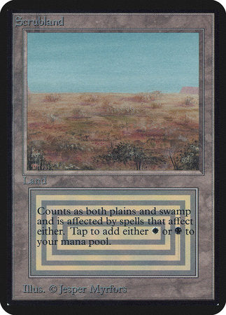 Scrubland [Limited Edition Alpha] | Cracking-Singles