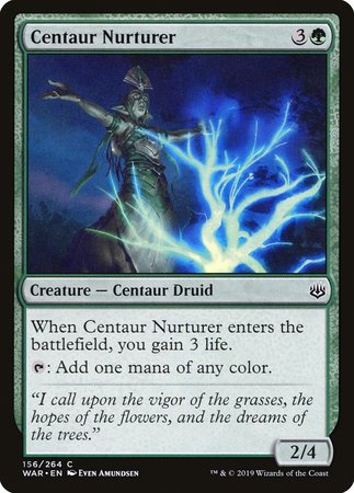 Centaur Nurturer [War of the Spark] | Cracking-Singles