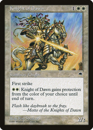 Knight of Dawn [Tempest] | Cracking-Singles