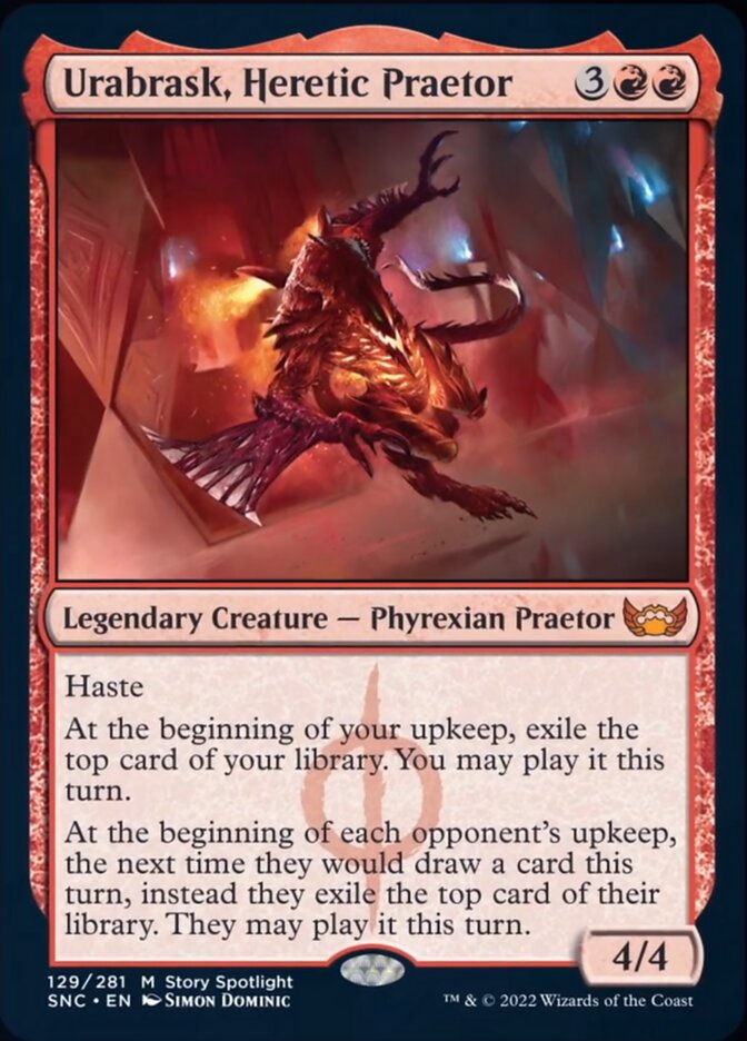 Urabrask, Heretic Praetor [Streets of New Capenna] | Cracking-Singles