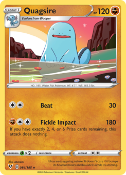Quagsire (084/185) [Sword & Shield: Vivid Voltage] | Cracking-Singles