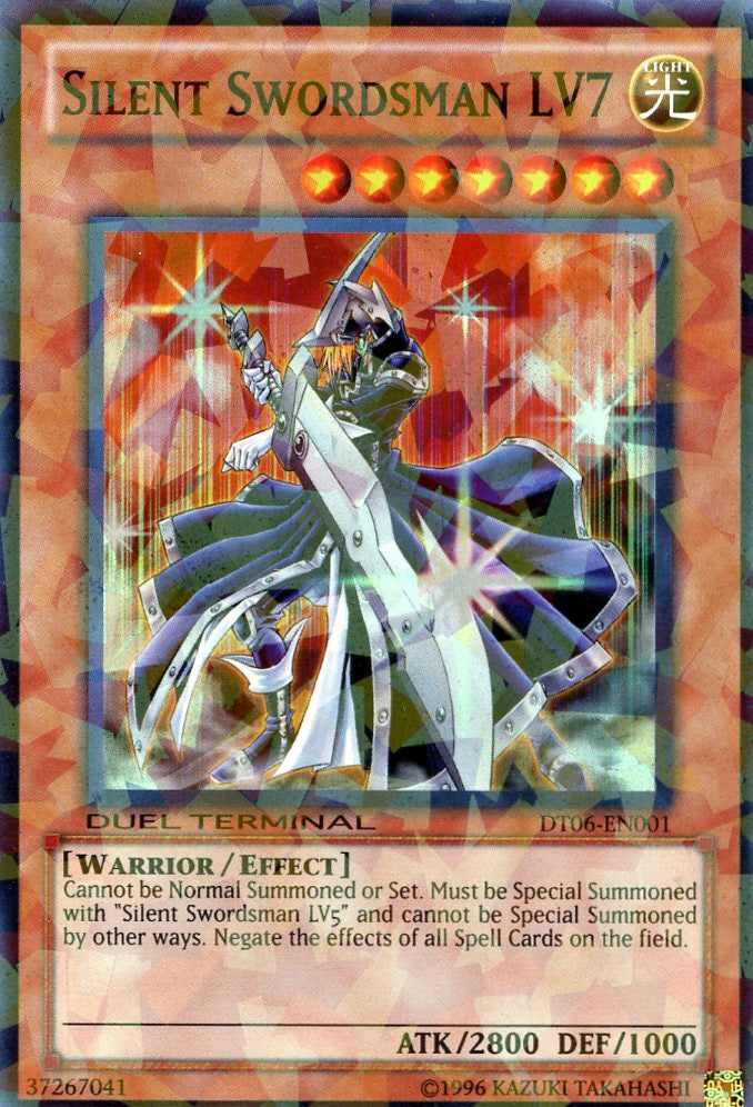 Silent Swordsman LV7 [DT06-EN001] Super Rare | Cracking-Singles