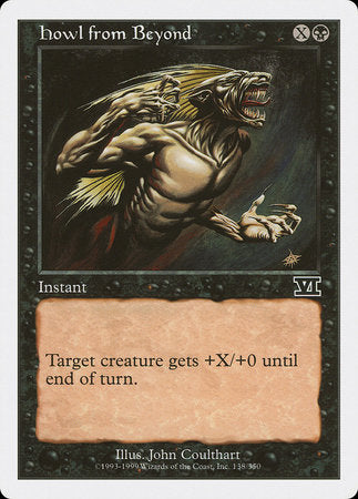 Howl from Beyond [Classic Sixth Edition] | Cracking-Singles