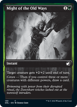 Might of the Old Ways [Innistrad: Double Feature] | Cracking-Singles