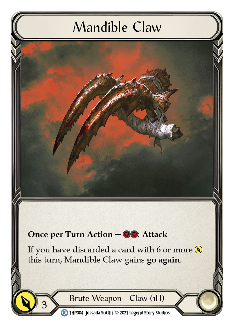 Mandible Claw (Left) [1HP004] | Cracking-Singles