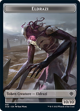 Eldrazi // Soldier Double-Sided Token [Starter Commander Decks] | Cracking-Singles