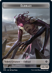 Eldrazi // Soldier Double-Sided Token [Starter Commander Decks] | Cracking-Singles