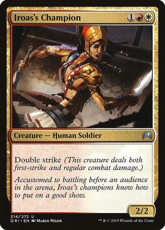 Iroas's Champion [Magic Origins] | Cracking-Singles