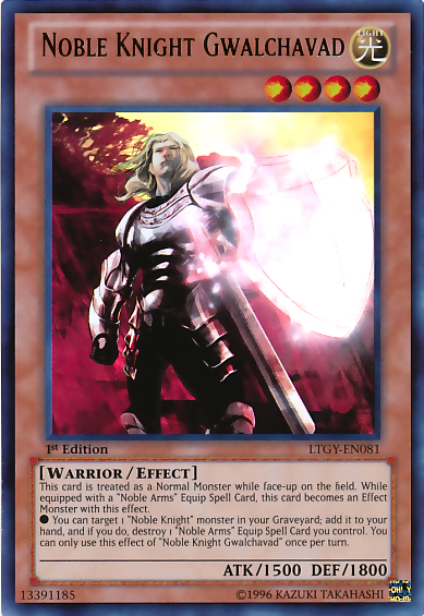 Noble Knight Gwalchavad [LTGY-EN081] Ultra Rare | Cracking-Singles